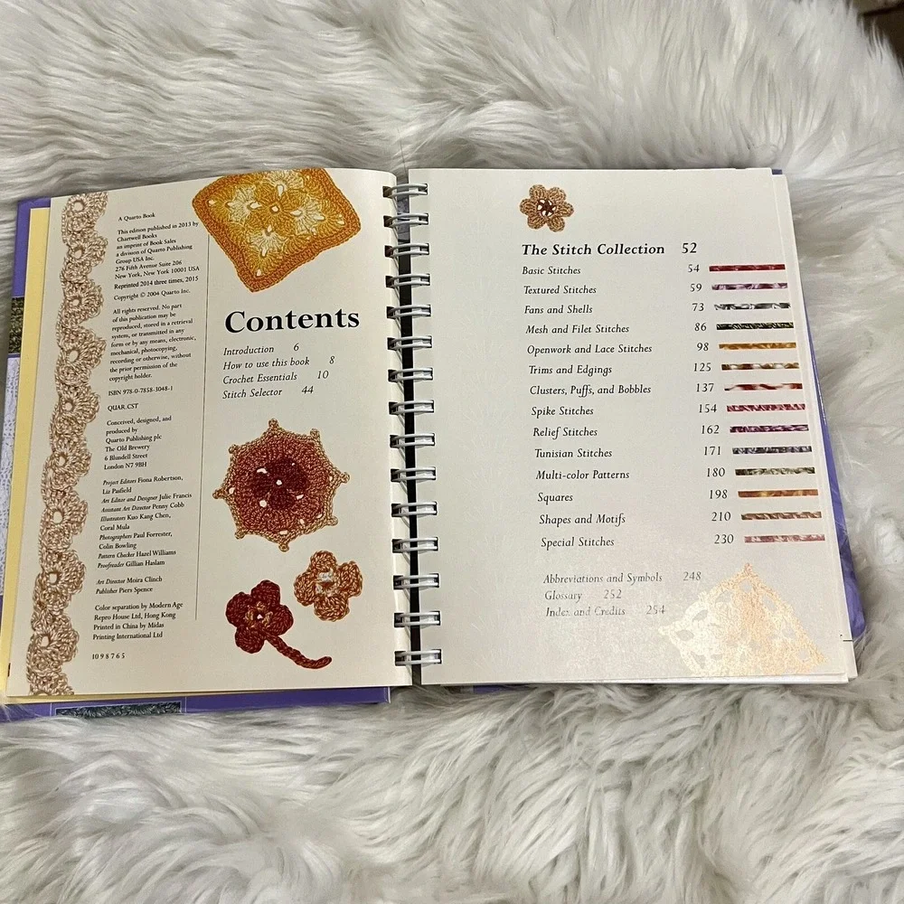 Crochet‎ Stitch Bible The Essential Illustrated Reference Stitches Betty Barnden